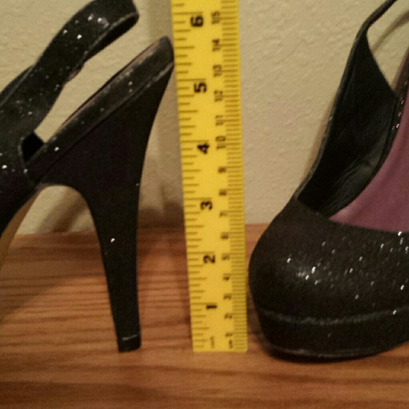 Madden Girl shiny platform heels - Picture 2 of 4