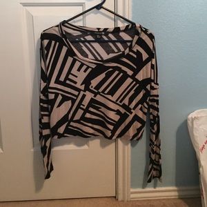 Long sleeve crop top!