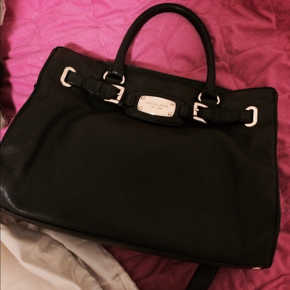 OPEN TO TRADE Michael kors hamilton black - Picture 1 of 3