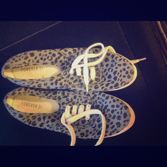 Forever 21 cheetah print sneakers