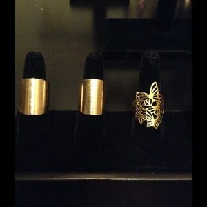 Gold Statement Rings