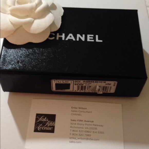 CHANEL Bags - SOLD Chanel Black Cavier Card Case CHANEL Bags - SOLD Chanel Black Cavier Card Case