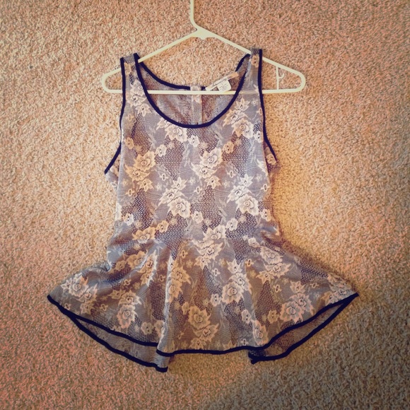 American Rag Peplum Top