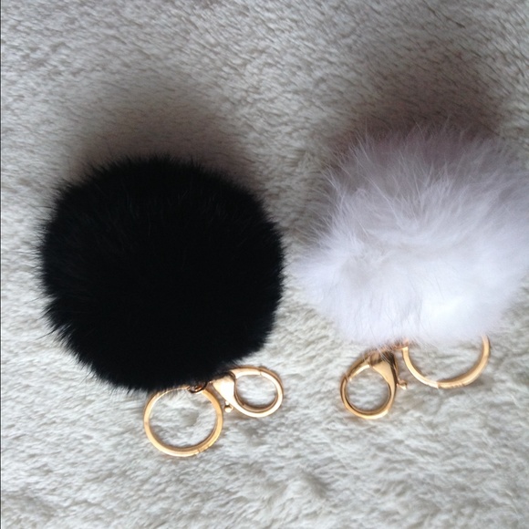 Cloth & Paper Accessories - BLACK Handbag Pouf Charm Poof Puff Cloth & Paper Accessories - BLACK Handbag Pouf Charm Poof Puff