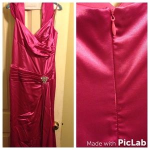 Gorgeous pink prom dress