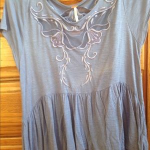 Free people purple top