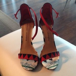 Never worn -Chinese Laundry - high sandals