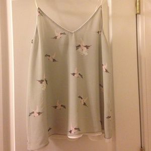 Zara printed cami