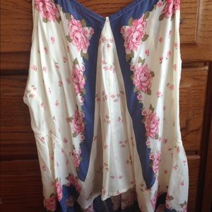 Floral free people cami