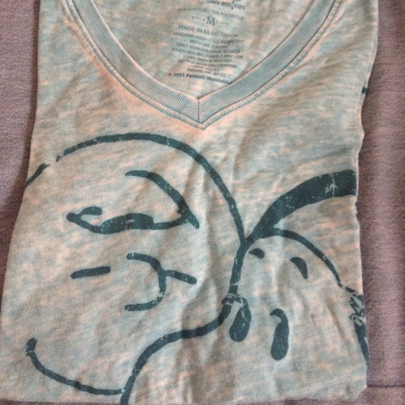 Peanuts blue t-shirt