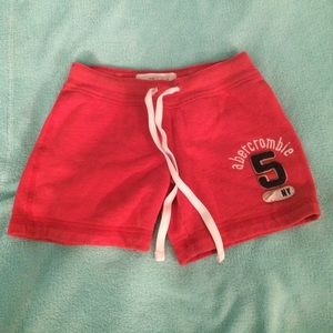 Abercrombie kids boyfriend shorts lightly worn