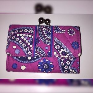 Vera Bradley Wallet/Change Purse in Boysenberry
