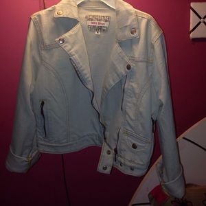 Hot kiss denim jacket