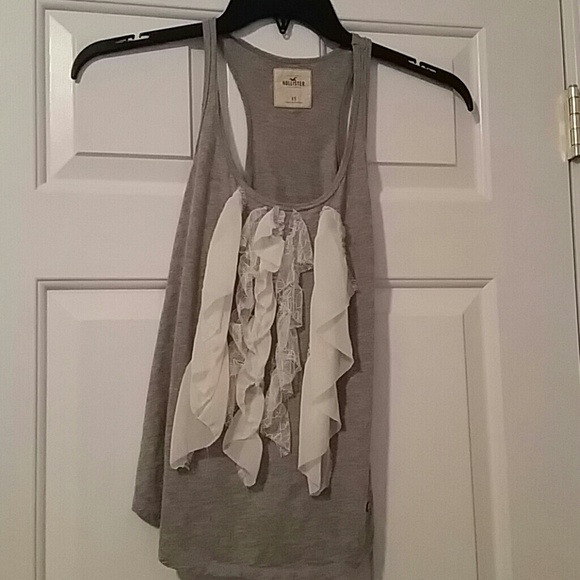 Hollister lace tank top