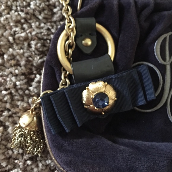 Juicy Couture Navy Blue Purse✨ - Picture 2 of 4