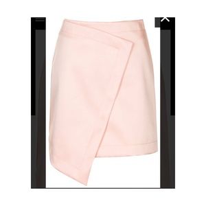 Topshop pale pink skirt