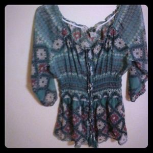 American Rag sheer top!!!