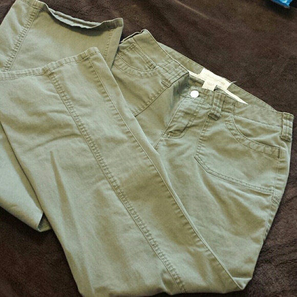 Khaki olive green pants