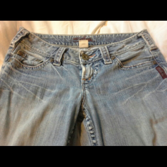 Silver jeans