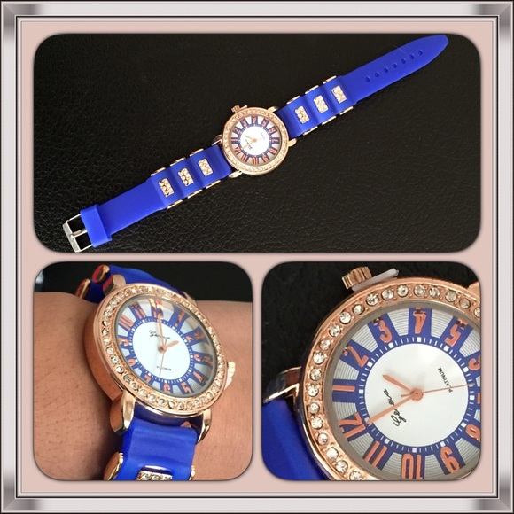 Blue Dial Watch - Picture 2 of 3