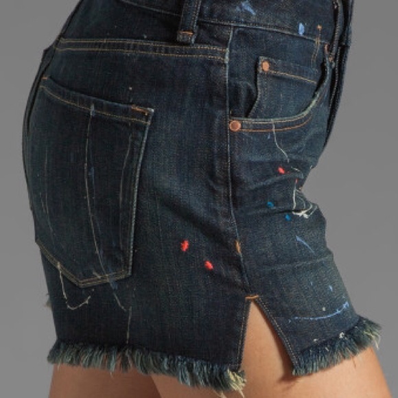 Marc Jacobs Paint Splatter Shorts - Picture 2 of 4