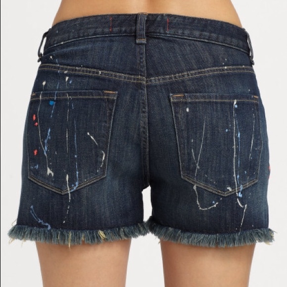 Marc Jacobs Paint Splatter Shorts - Picture 3 of 4