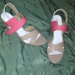 Rampage heels , very cute , worn 3 times or less