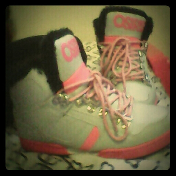 Grey/Pink fur lined Osiris