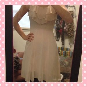 Blush flowy H&M dress