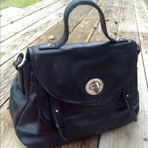 Nice!  HALOGEN Leather Satchel / Speedy / Dr Bag