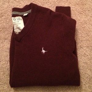 Burgundy Sweater