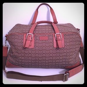 Authentic Coach carry on bag