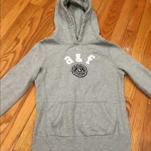 Grey Abercrombie Hoodie