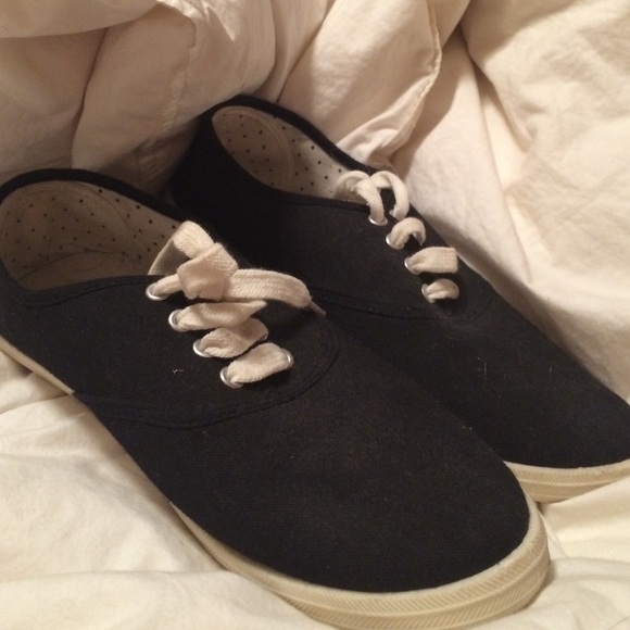 Black sneakers