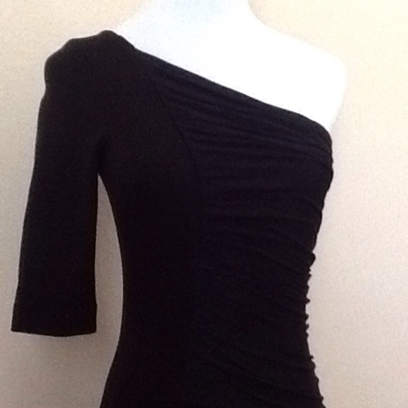 NWOT BCBGMAXAZRIA One Shoulder Cocktail Dress - Picture 4 of 4