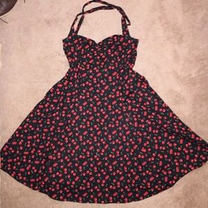 Retro Pinup Cherry Dress