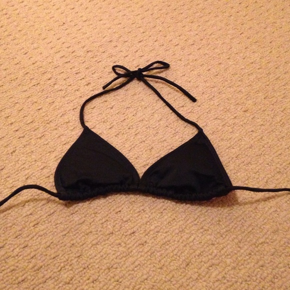 Black triangle swim suit size SMALL