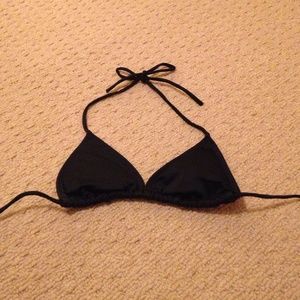 Black triangle swim suit size SMALL