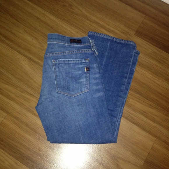 Nwot citizens of humanity cropped jeans
