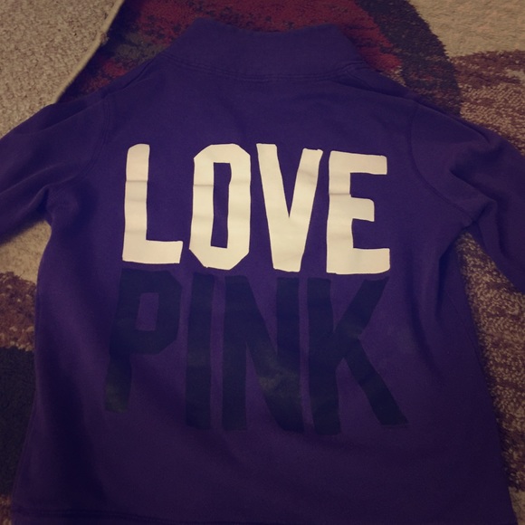 Final Price Reduction!! Victoria secret half zip