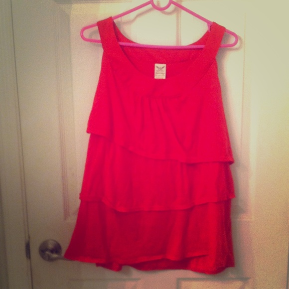Red Layered shirt