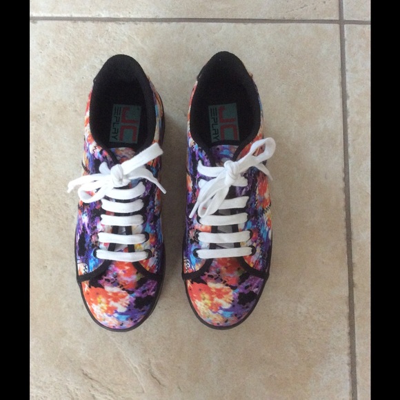 Jeffrey Campbell platform tennis shoes