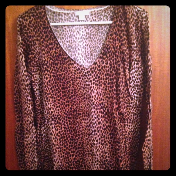 Leopard Print Sweater
