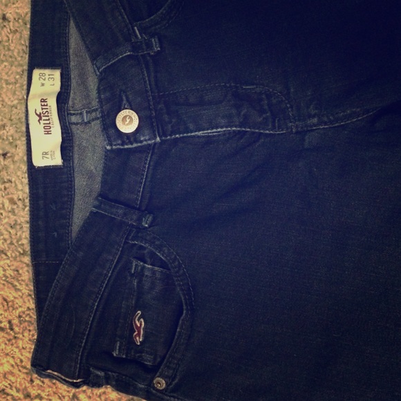 Hollister Dark Wash Denim Skinny Jeans