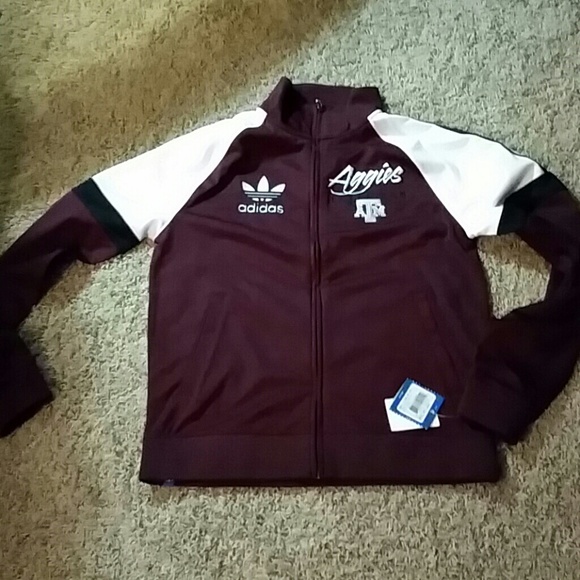 💲⬇️Adidas Texas A&M jacket