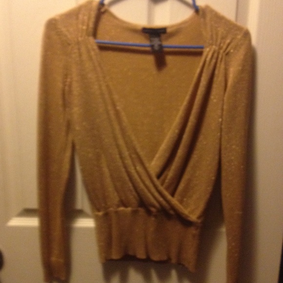 Gold New York and Company shirt - Picture 1 of 4