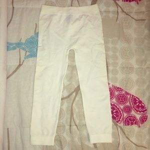 White leggings
