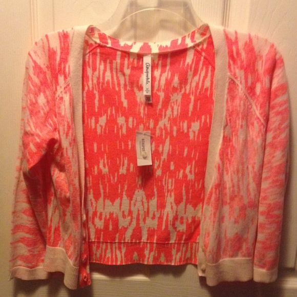Coral cardigan - Picture 1 of 4
