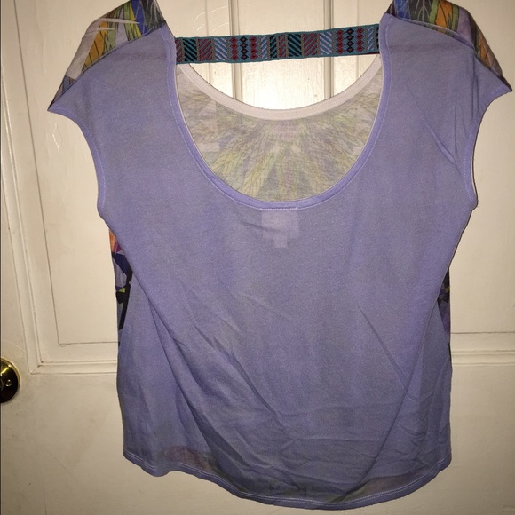 Colorful High-Lo Top - Picture 2 of 3