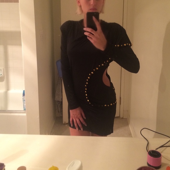 Super sexy back dress of the run way